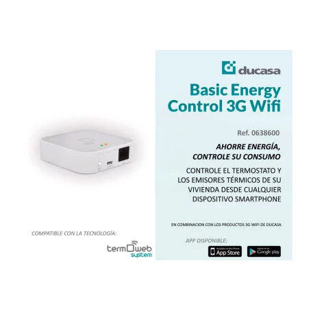 CONTROL 3G WIFI DUCASA KIT BASIC ENERGY 0.638.600 DUCASA 1
