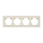 MARCO CUÁDRUPLE MECANISMO MARFIL/MARFIL 90940 TMM EFAPEL 2